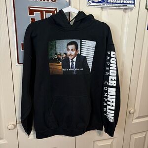 The Office Black Graphic Hoodie